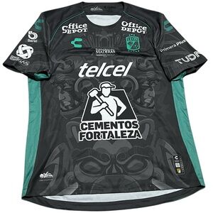 Charly Men's Gray Club Leon 2024/25 soccer Jersey Metzican size large dry tech